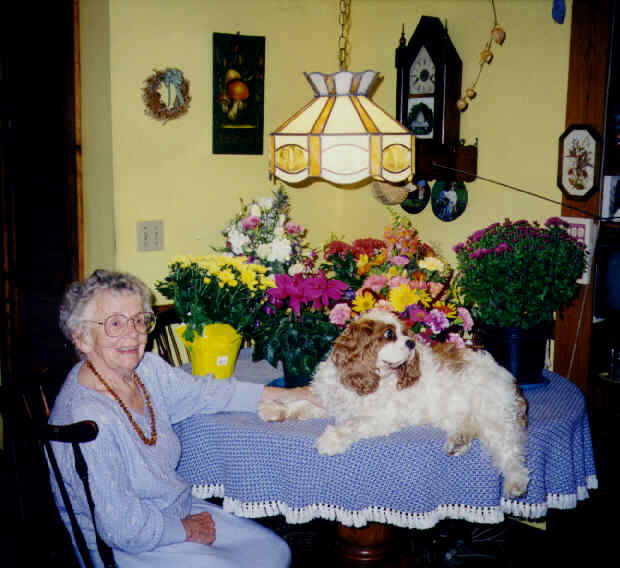 MCW with Sam at the Table.JPG (41361 bytes)